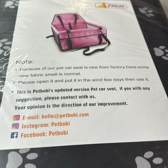 NIP Petbobi dog car seat - Picture 2 of 5